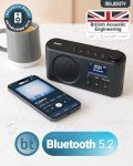 Portable Bluetooth DAB Radio with Rechargeable Battery