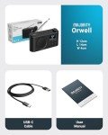 Portable Bluetooth DAB Radio with Rechargeable Battery