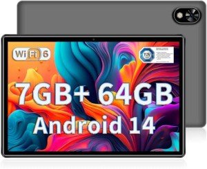 DOOGEE U9 10" Android 14 Tablet with 7GB RAM