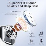 Wireless Bluetooth Headphones with 40-Hour Playtime