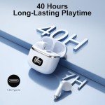 Wireless Bluetooth Headphones with 40-Hour Playtime