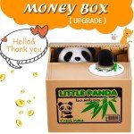 Cute Panda Money Box for Kids' Savings
