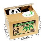 Cute Panda Money Box for Kids' Savings