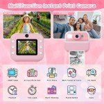 Kids Instant Print Camera with Photo Paper - Pink