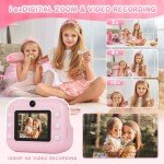 Kids Instant Print Camera with Photo Paper - Pink