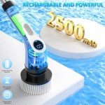 Electric Spin Scrubber with 7 Brush Heads