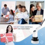 Electric Spin Scrubber with 7 Brush Heads