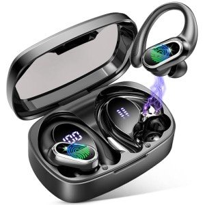 Bluetooth 5.3 Wireless Sport Earbuds with HD Mic