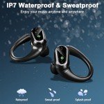 Bluetooth 5.3 Wireless Sport Earbuds with HD Mic