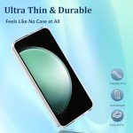 Crystal Clear Ultra Slim Case for Samsung Galaxy S23fe