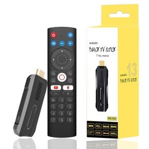 Powerful 8K Android TV Stick with Bluetooth Remote