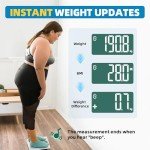 Smart Body Weight Scale with BMI and App