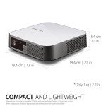 ViewSonic M2e Smart Portable 1080p LED Projector