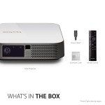 ViewSonic M2e Smart Portable 1080p LED Projector