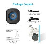Friencity Bluetooth 5.4 Audio Receiver for Speakers