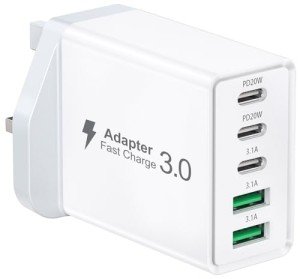 50W Fast Charge 5-Port USB C Charger