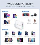 50W Fast Charge 5-Port USB C Charger