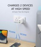50W Fast Charge 5-Port USB C Charger