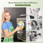 2-Speed Electric Spin Scrubber with LED Display