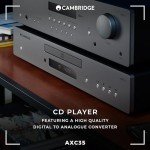Cambridge Audio AXC35 HiFi CD Player - Lunar Grey