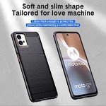 Motorola Moto G32 Case - Soft TPU Carbon Fiber