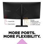 HP OMEN 34" Curved Gaming Monitor with FreeSync