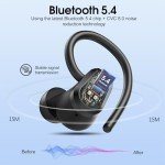 Bluetooth 5.4 Wireless Earbuds with Noise Canceling