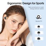 Bluetooth 5.4 Wireless Earbuds with Noise Canceling