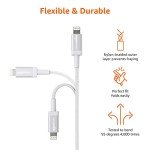 Nylon Braided Lightning Charger Cable for Apple Devices