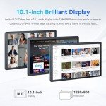 10.1" Octa-Core Tablet with 10GB RAM and Bluetooth