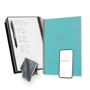 Rocketbook Fusion Smart Reusable Digital Notebook - Teal