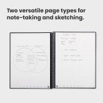 Rocketbook Fusion Smart Reusable Digital Notebook - Teal