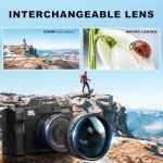 5K Vlogging Camera with WiFi and 32GB Card