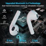 VEN-DENS Bluetooth 5.4 Wireless Earbuds with 35H Playtime