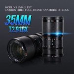 SIRUI Saturn 35mm T2.9 Anamorphic Cine Lens
