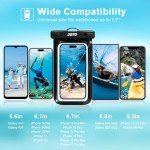 Waterproof Phone Case for Smartphones up to 6.9