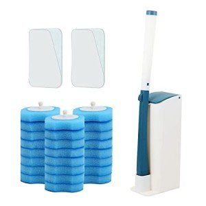 Mu Mianhua Toilet Cleaning Wand with 24 Refills