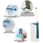 Mu Mianhua Toilet Cleaning Wand with 24 Refills
