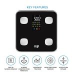 Smart Body Fat Scale with App & LED Display