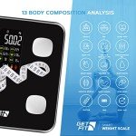 Smart Body Fat Scale with App & LED Display
