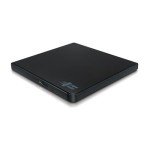 LG Ultra Slim Portable DVD-RW Drive - Black
