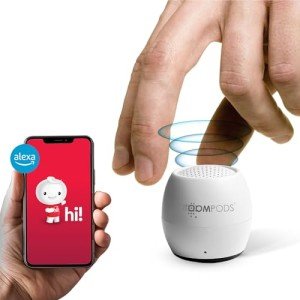 Mini Portable Bluetooth Speaker with Alexa - Waterproof
