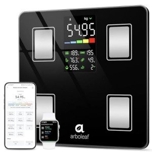 Bluetooth Smart Bathroom Scales with Body Composition App