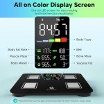 Bluetooth Smart Bathroom Scales with Body Composition App