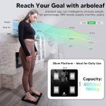 Bluetooth Smart Bathroom Scales with Body Composition App