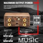 Uadme Bluetooth Mini Amplifier 50W 2.0 Channel