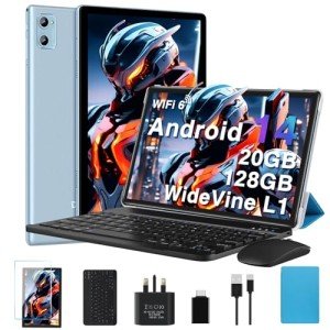 10-Inch Android Tablet 14 | 20GB RAM, 128GB Storage