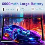 10-Inch Android Tablet 14 | 20GB RAM, 128GB Storage
