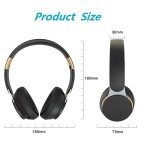 Wireless Bluetooth Over-Ear Headphones with Deep Bass
