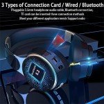 Wireless Bluetooth Over-Ear Headphones with Deep Bass